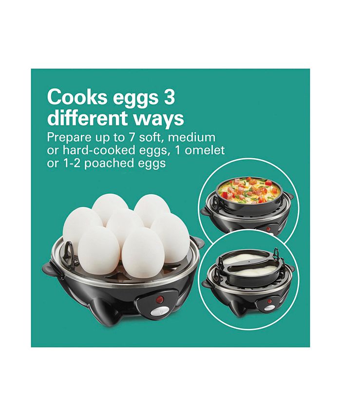 Hamilton Beach 3in1 Egg Cooker with 7 Egg Capacity Macy's