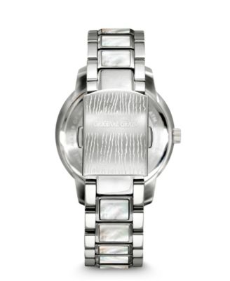 Original Grain Women\'s Silver Watch Burlwood Silver Chrono 44mm | Original Grain main image 2