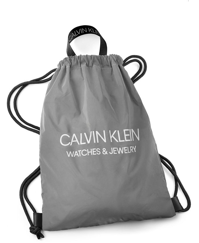 Calvin Klein Receive a free Calvin Klein drawstring bag with the purchase  of any Calvin Klein watch or any two pieces of Calvin Klein Jewelry! Offer  valid 5/26/21-6/20/21. & Reviews - All