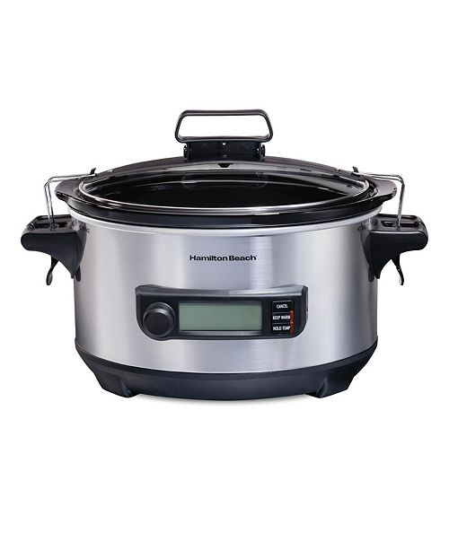 Hamilton Beach 6 Qt. Slow Cooker & Reviews - Small ...