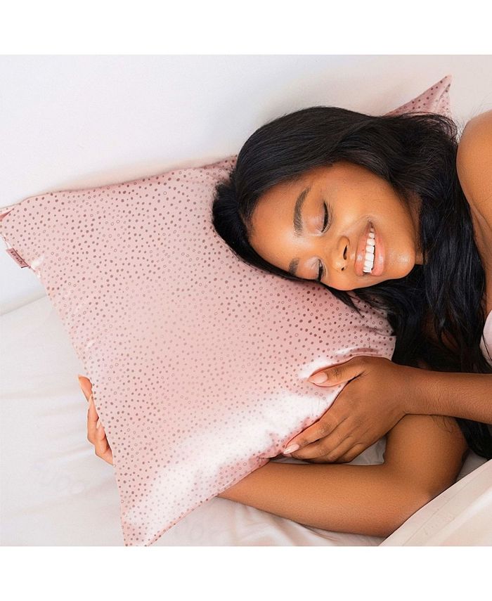 Kitsch Microdot Satin Pillowcase Macy's