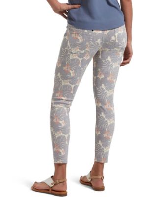 Hue Utopia by Denim Tropical Print Capri Leggings, Online Only