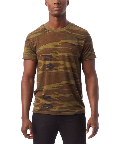 Alternative Apparel Men S Printed Crew T Shirt Reviews T