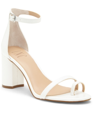 Inc Women's Wanada Toe-Ring Block-Heel Sandals Created for Macy's Women's Shoes