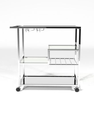 Kendra Metal Mobile Serving Cart