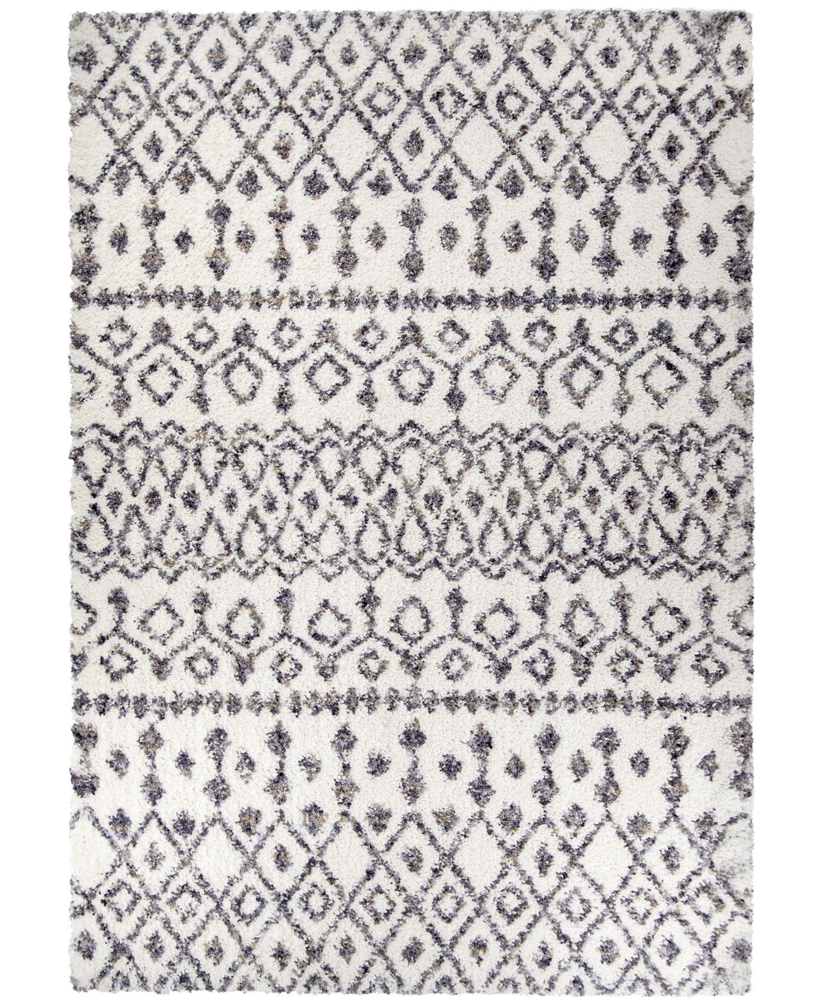 Orian Cotton Tail Nardik Neutral 6'7in x 9'6in Area Rug - Neutral