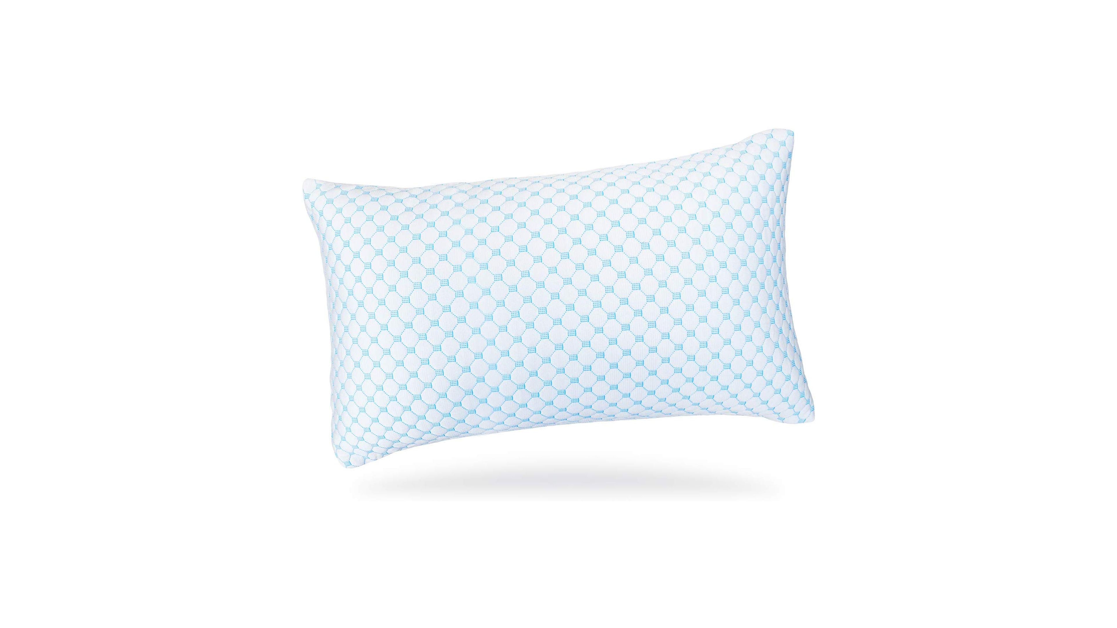 Nestl Heat and Moisture Reducing Ice Silk and Gel Infused Memory Foam Pillow, King