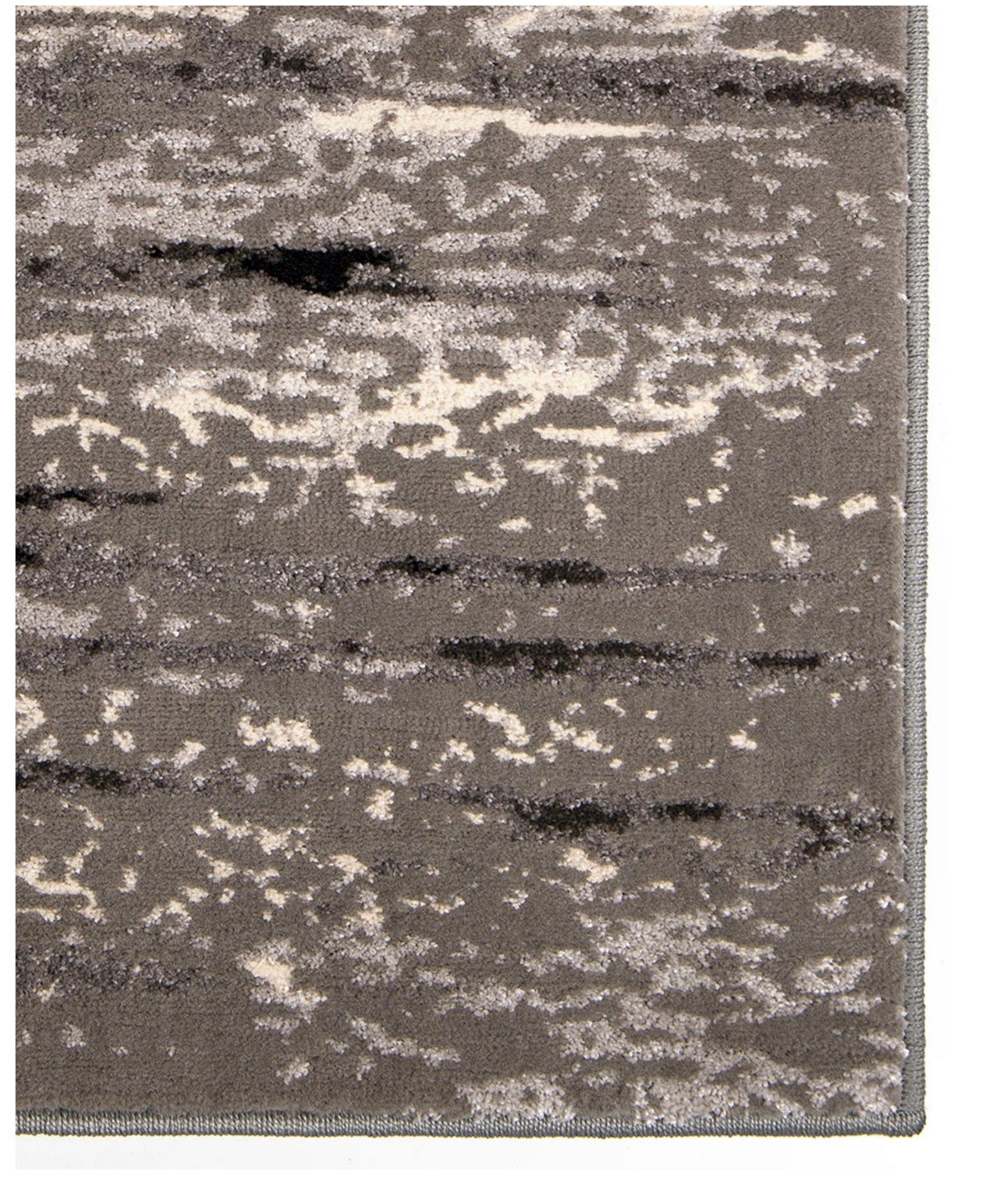 Closeout! Orian Illusions Devonridge Charcoal Area Rug