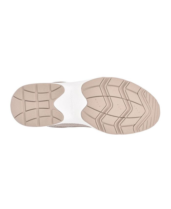 Easy Spirit Women's Romy Round Toe Casual Lace Up Knit Walking Shoes