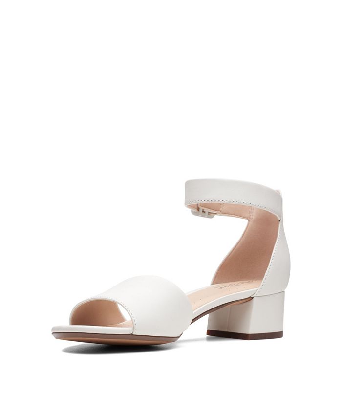 elisa dedra leather heeled sandals