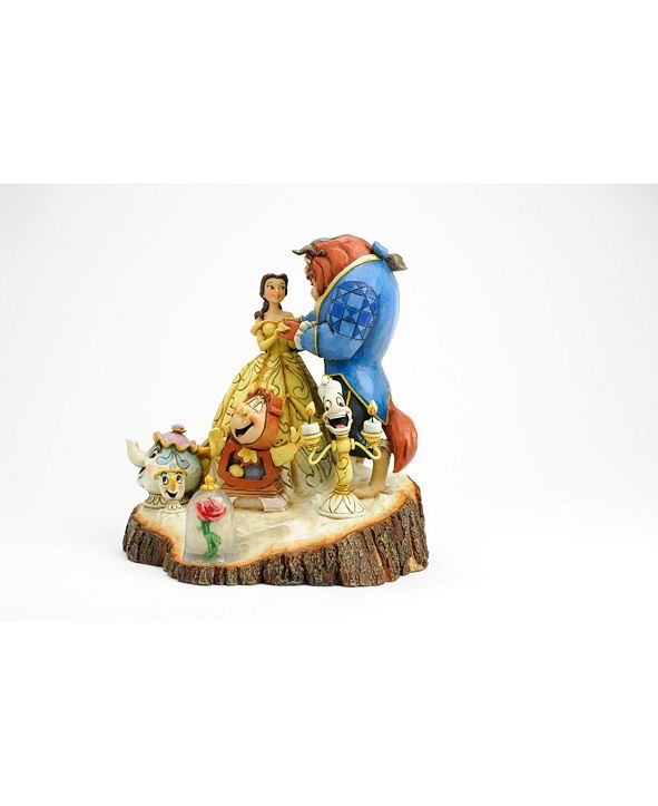 jim shore beauty and the beast figurine