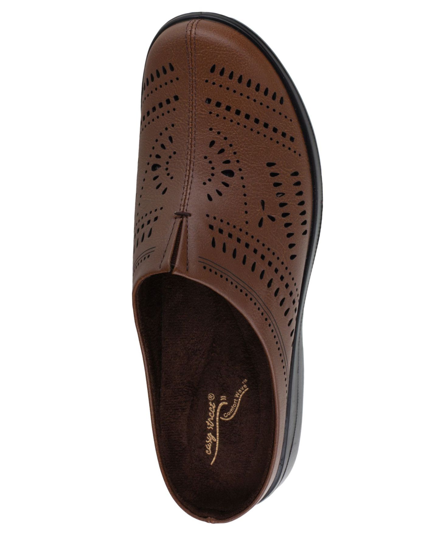 Женские сабо Easy Street Kay Comfort Mules, цвет: Тёмный рыжевато-коричневый — фото 2