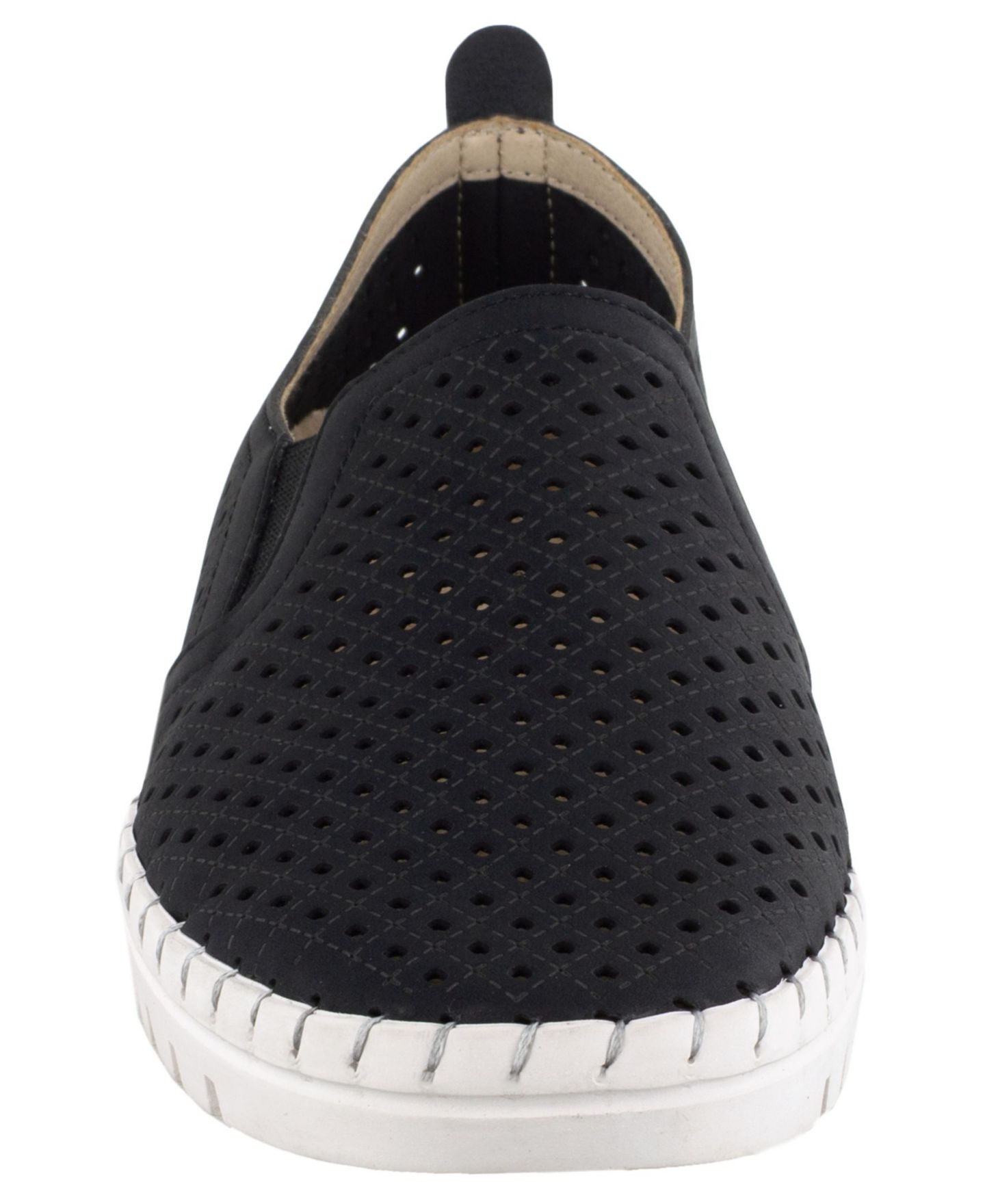 Женские кроссовки Easy Street Fresh Slip On, цвет: Чёрный — фото 7