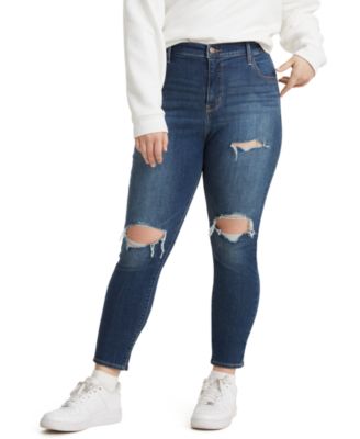 levi's high rise super skinny 720