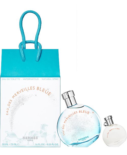 Hermes Men S 2 Pc Eau Des Merveilles Bleue Eau De Toilette Gift Set Reviews All Perfume Beauty Macy S