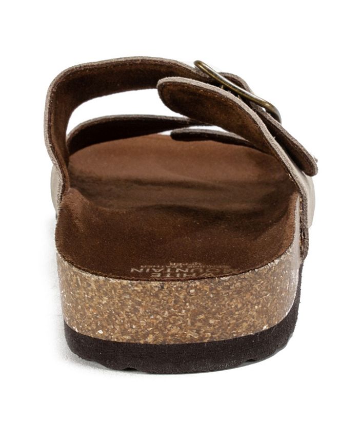 White Mountain Women's Helga Footbed Sandals - Macy's