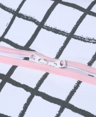 Baby Girls 2 Way Zippy Grid Coverall