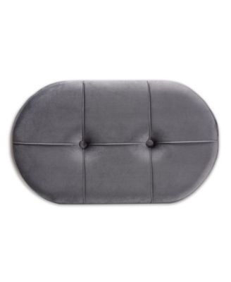 Simone Mid-Century Modern Upholstered Ottoman