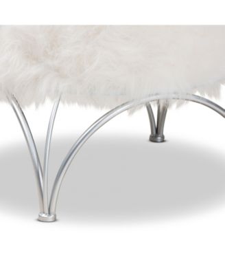 Celia Modern and Contemporary Upholstered Ottoman