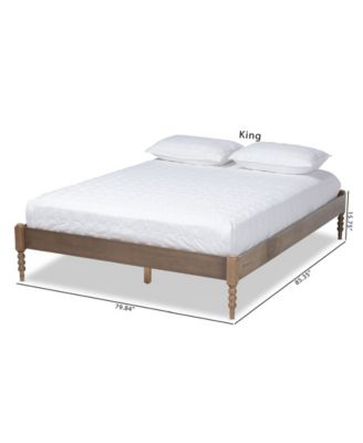 Cielle French Bohemian Full Size Bed Frame