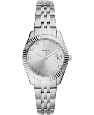 image of Fossil Women-s Scarlette Mini Stainless Steel Bracelet Watch 32mm