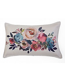 12x20 Mel Watercolor Floral Pillow