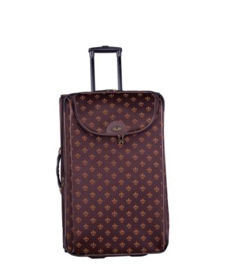 Fleur De Lis 4 Piece Luggage Set