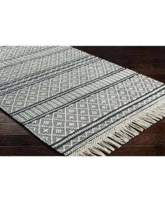 Farmhouse Tassels FTS-2300 Charcoal Rug