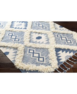 CLOSEOUT! Apache APA-2304 Navy 8' x 10' Area Rug