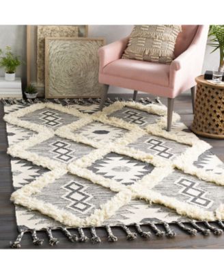 CLOSEOUT! Apache APA-2305 Charcoal 8' x 10' Area Rug