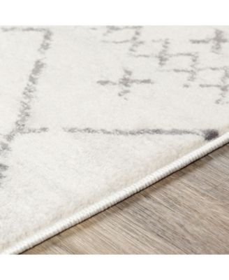 Roma ROM-2338 White Area Rug