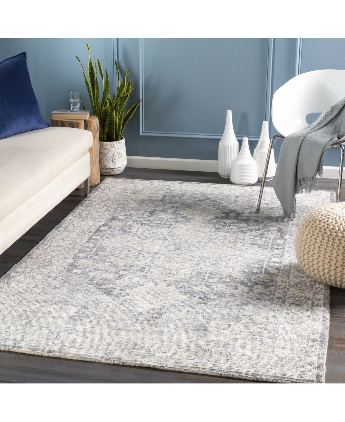 Surya Wilson Wsn-2303Area Rug - Denim