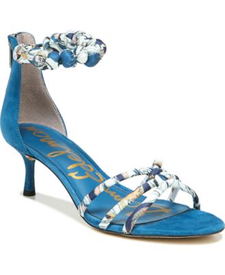 sam edelman blue heels