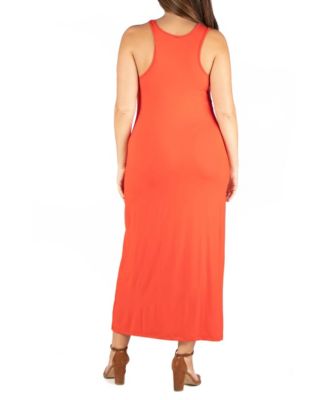 Plus Size Racerback Maxi Dress