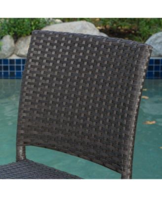 Samira Outdoor Barstools, Set of 2