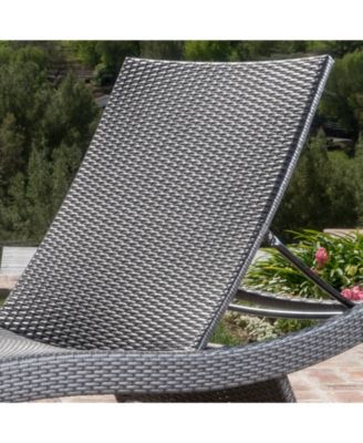 Salem Outdoor Chaise Lounge with Cushion