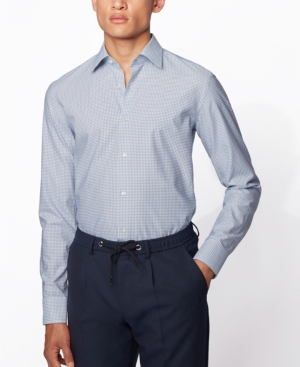 Boss Men's Jango Light Pastel Blue Shirt