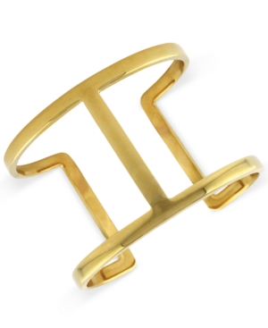 UPC 724445085575 product image for Vince Camuto Bracelet, Gold-Tone Openwork Cuff Bracelet | upcitemdb.com