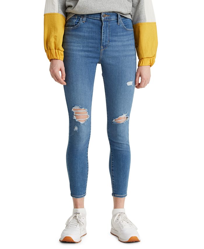 Levi's Women's 720 Cropped Super-Skinny Jeans & Reviews - Jeans - Juniors -  Macy's