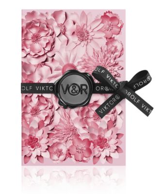 Viktor & Rolf - Receive a Complimentary Notebook with any large spray purchase from the  Flowerbomb Fragrance Collection