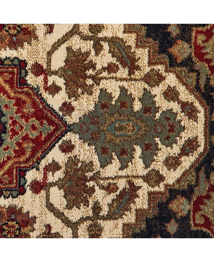 JHB Design Hardy HAR05 Black 7'10" x 10' Area Rug & Reviews Rugs Macy's