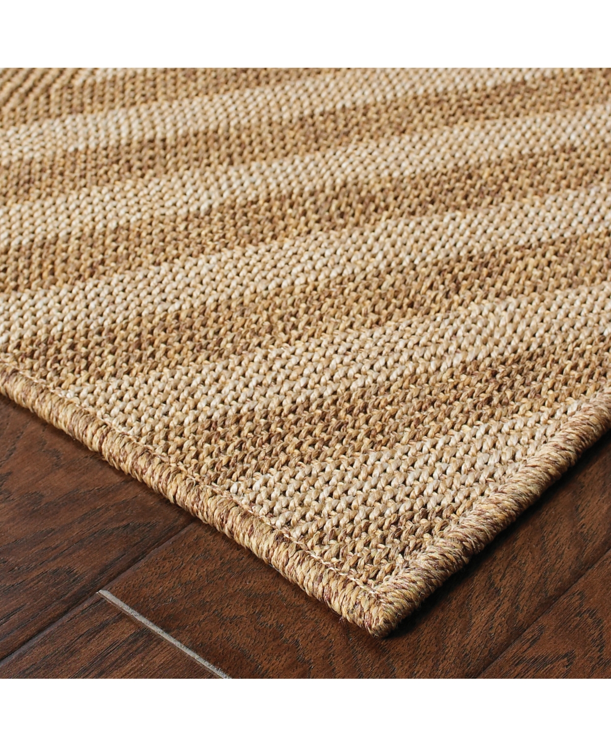 Oriental Weavers Karavia 1330X Tan 7'10" x 10'10" Outdoor Area Rug