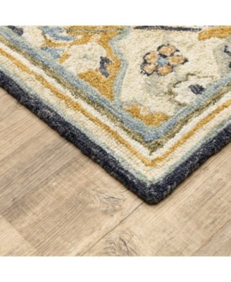 Alfresco 28406 Blue Rug