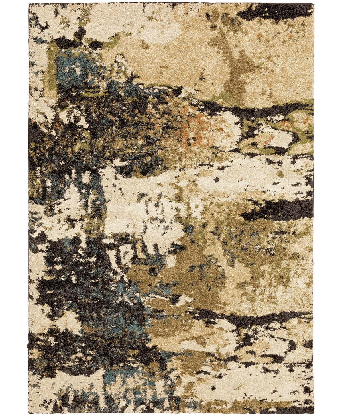 Jhb Design Khole KHO05 Beige 5'3in x 7'6in Area Rug - Beige