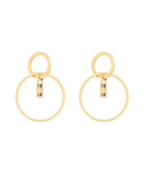 image of Tommy Hilfiger Women-s Gold-Tone Earrings