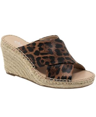 charles david espadrille wedge
