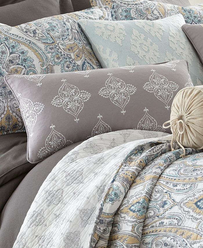 Levtex Rome 12" x 24" Embroidered Decorative Pillow & Reviews