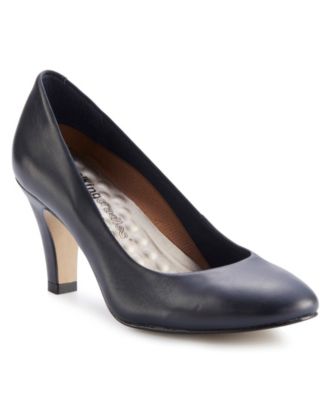wide width pumps heels