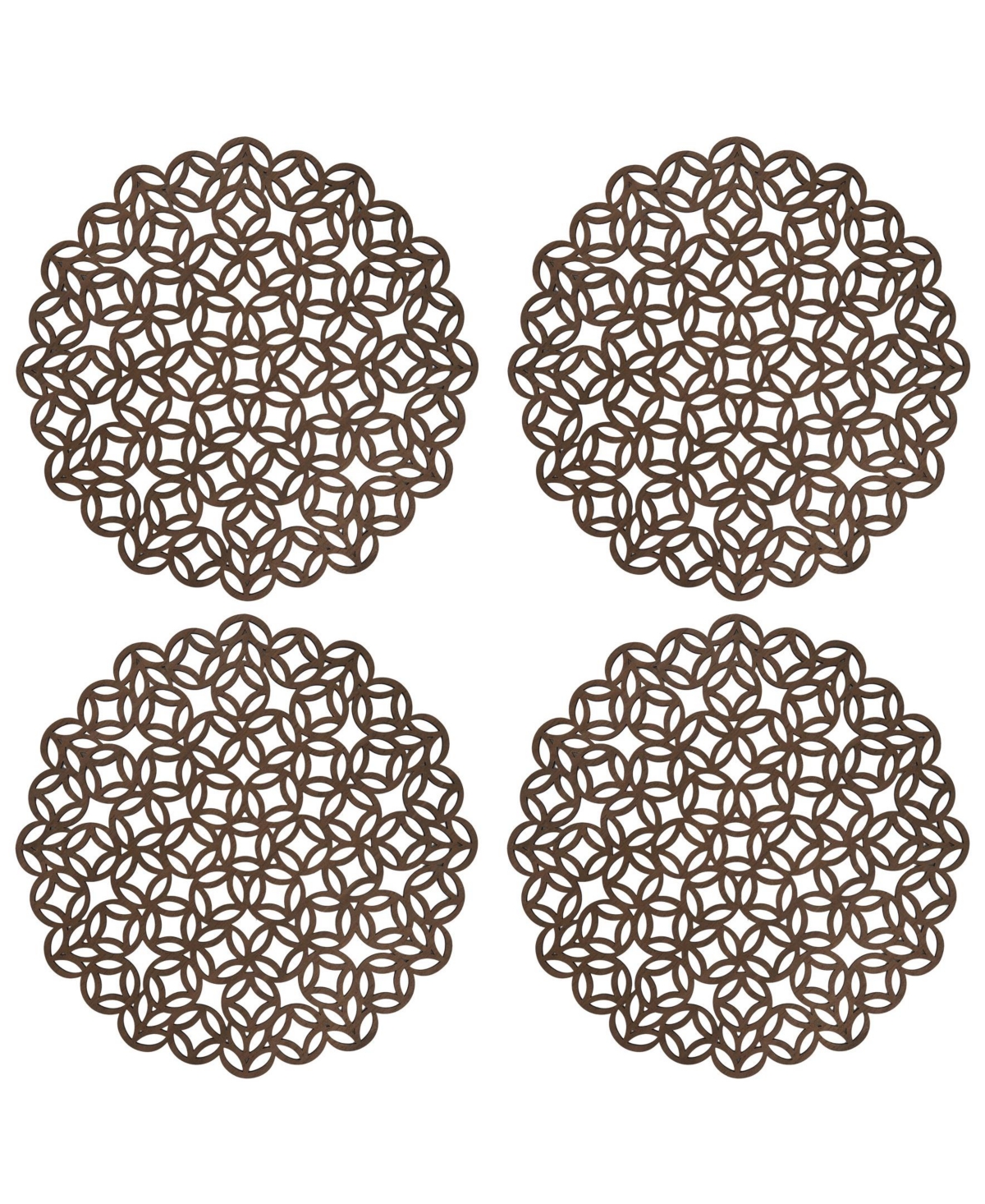Saro Lifestyle Laser Cut Placemat Set of 4