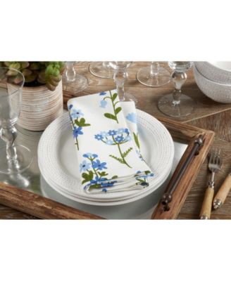 Floral Napkin Set of 4